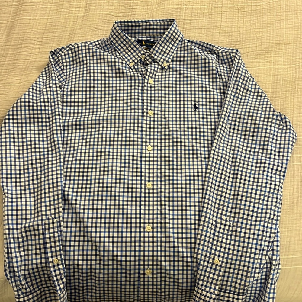 Polo Ralph Lauren Performance Button down size Large and lightweight